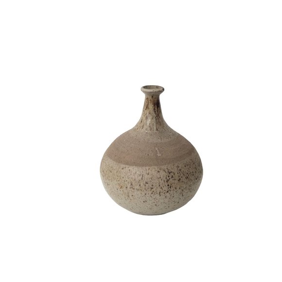 Vintage Studio Pottery Single Stem Vase - Picture 5 of 5